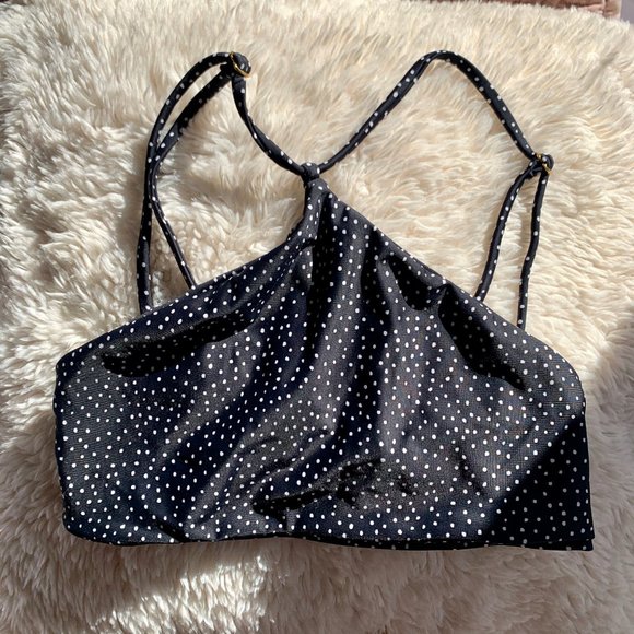 AMUSE SOCIETY X FLYNN SKYE Blue Halter Bikini XS - Picture 9 of 14